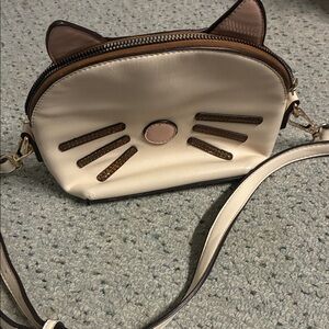 Cute Cat Face Crossbody Bag